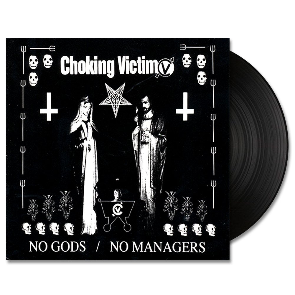choking-victim-no-gods-no-managers-lp-vinyl-schwarz image 1