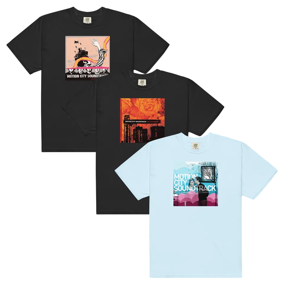 motion-city-soundtrack-t-shirt-bundle-3er-set image 1