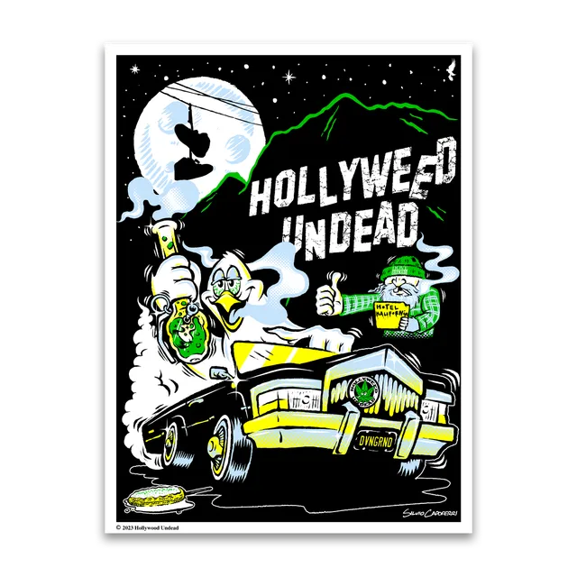 hollywood-undead-hollyweed-velvet-poster-18x24-wandbild image 1