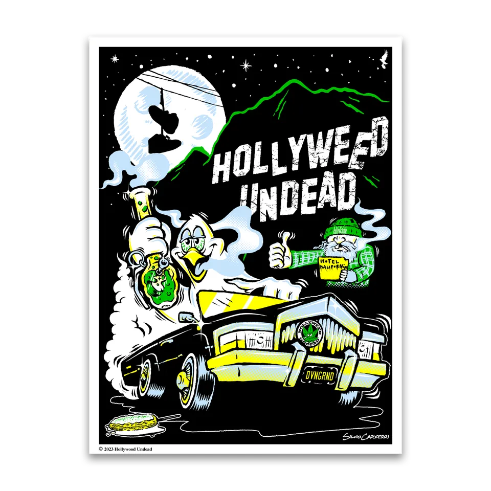 hollywood-undead-hollyweed-velvet-poster-18x24-wandbild image 1