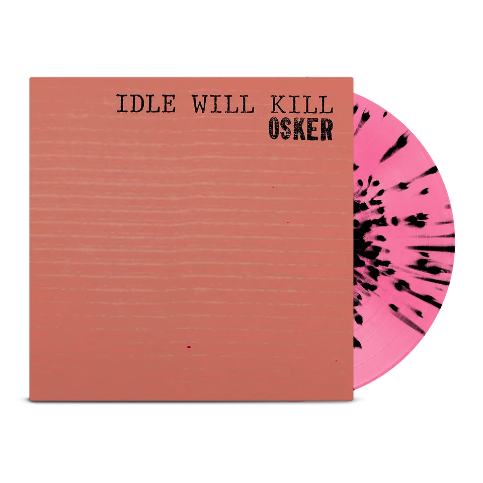 osker-idle-will-kill-lp-vinyl-pink-black-splatter-limitiert image 1