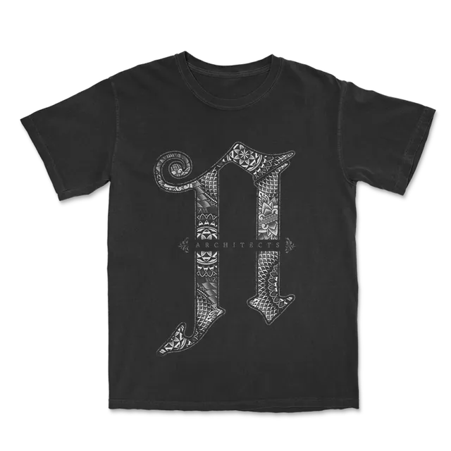architects-logo-t-shirt-schwarz-aus-baumwolle image 1
