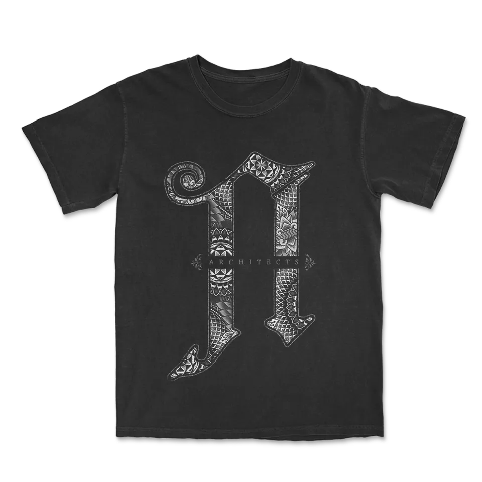 architects-logo-t-shirt-schwarz-aus-baumwolle image 1
