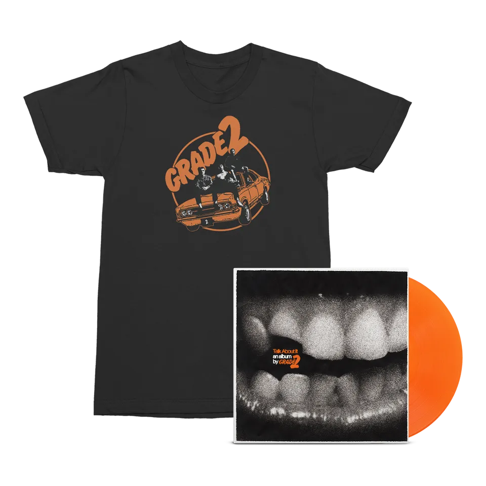 grade-2-talk-about-it-bundle-orange-lp-car-t-shirt-gr-s-4xl image 1