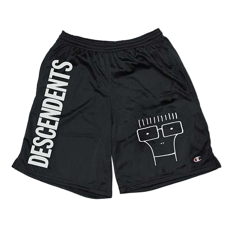 epitaph-records-milo-logo-mesh-shorts-schwarz-champion image 1