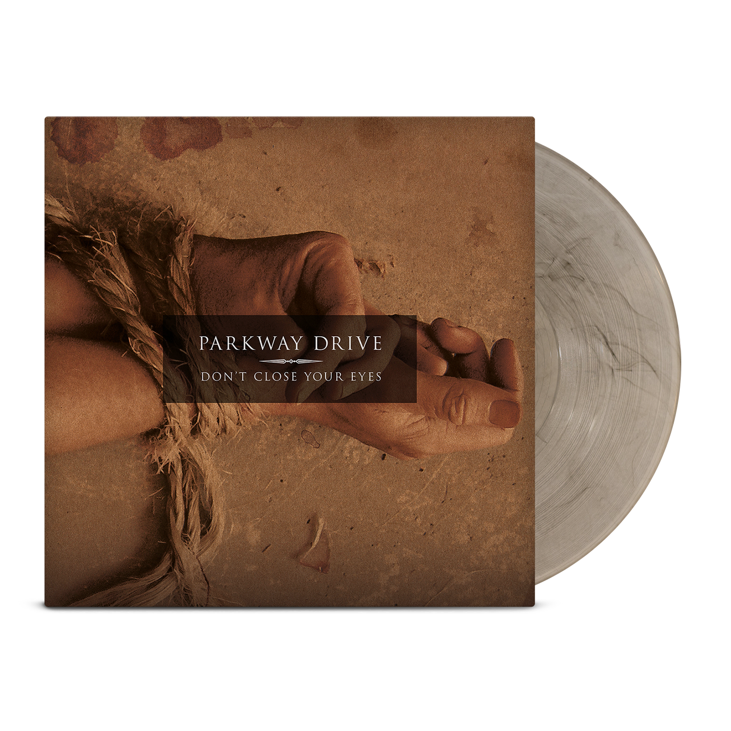 parkway-drive-don-t-close-your-eyes-lp-vinyl-clear-black-smoke image 1