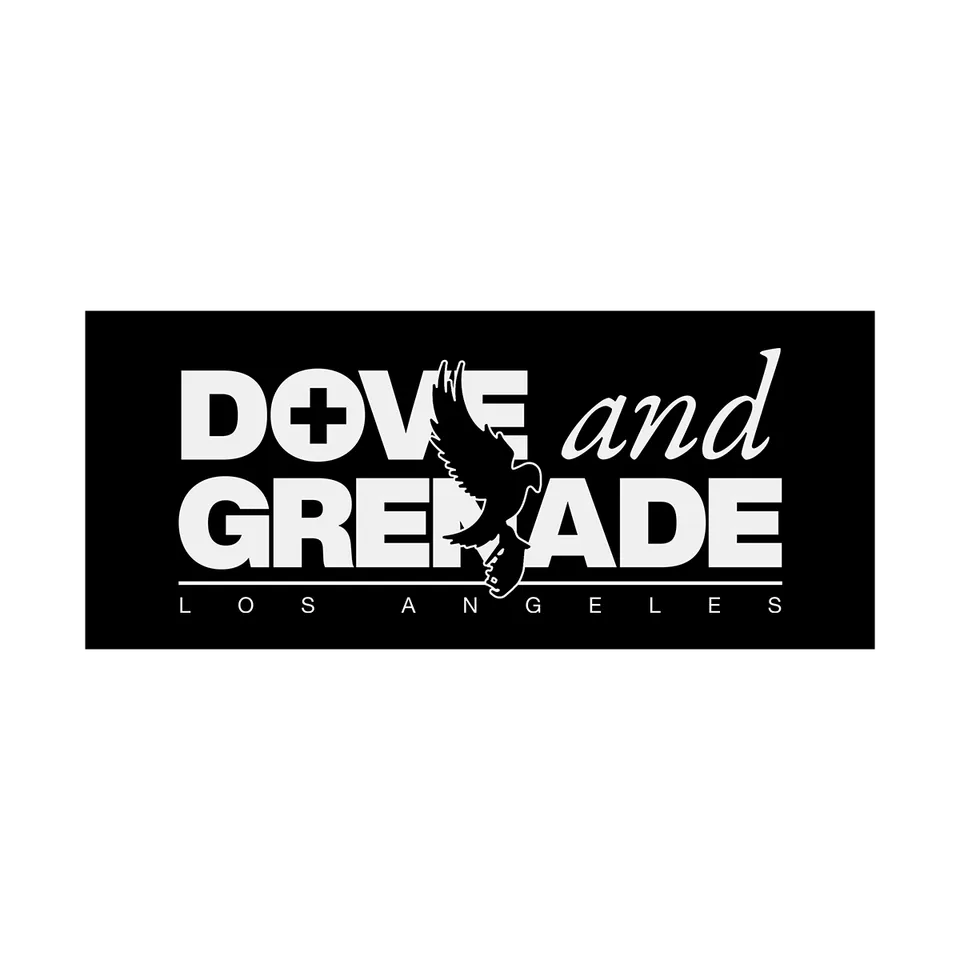 hollywood-undead-stickers-dove-grenade-bumper-sticker-schwarz-18x8-cm image 1