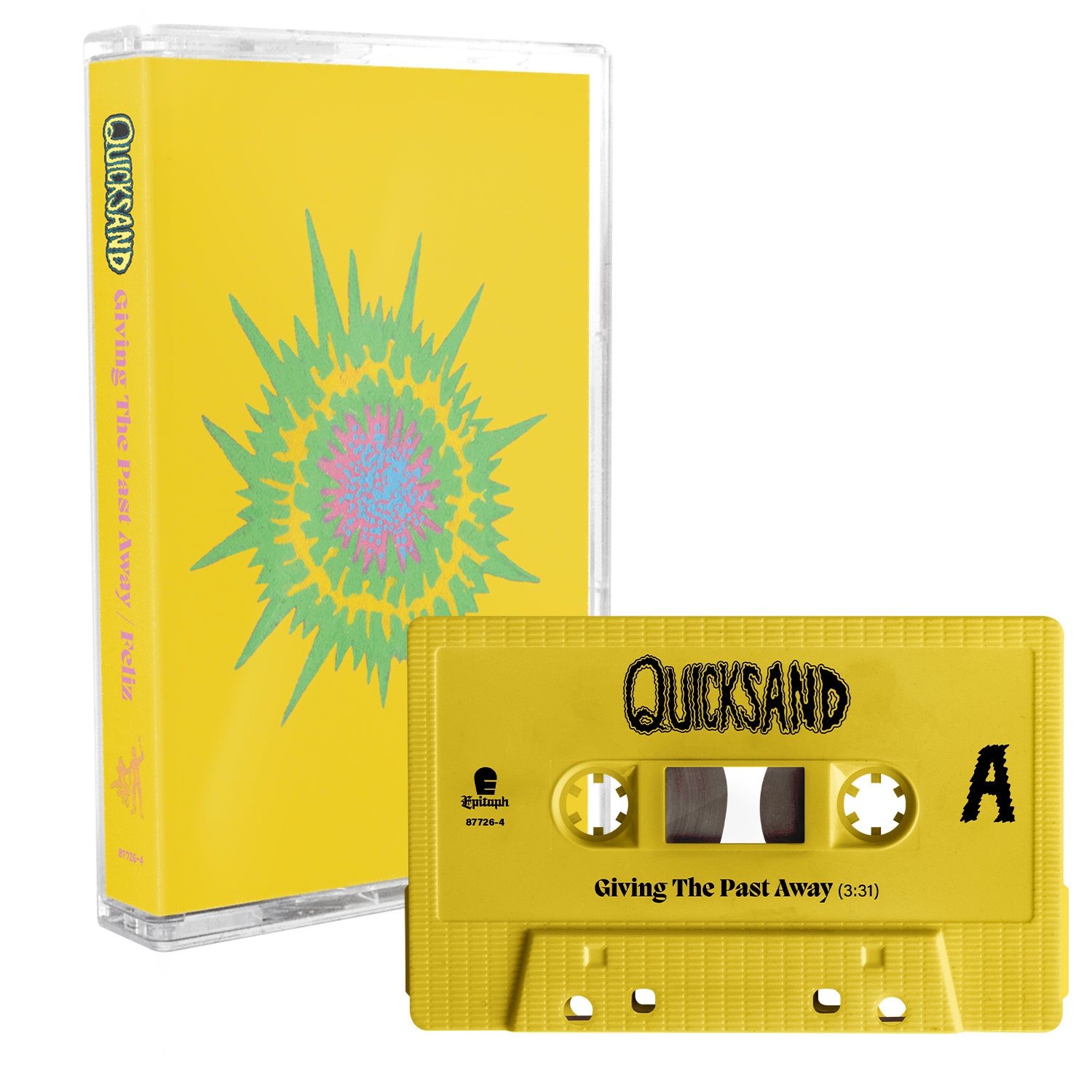 quicksand-giving-the-past-away-kassette-gelb-limitiert image 1