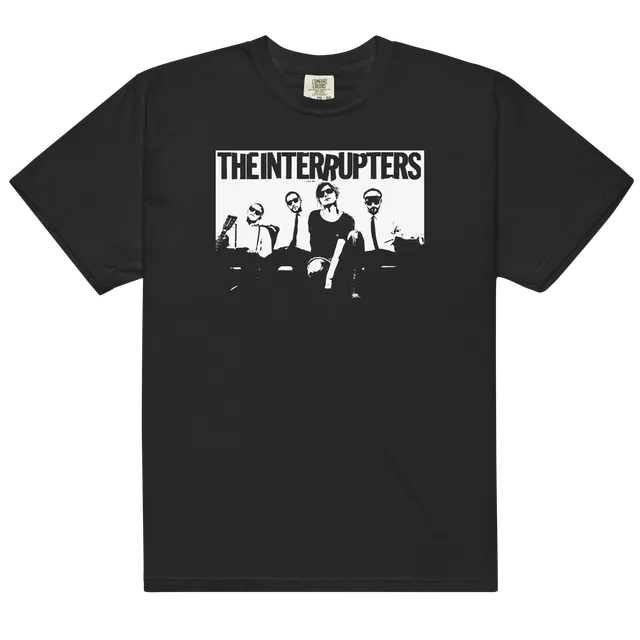 the-interrupters-band-photo-t-shirt-schwarz-baumwolle image 1