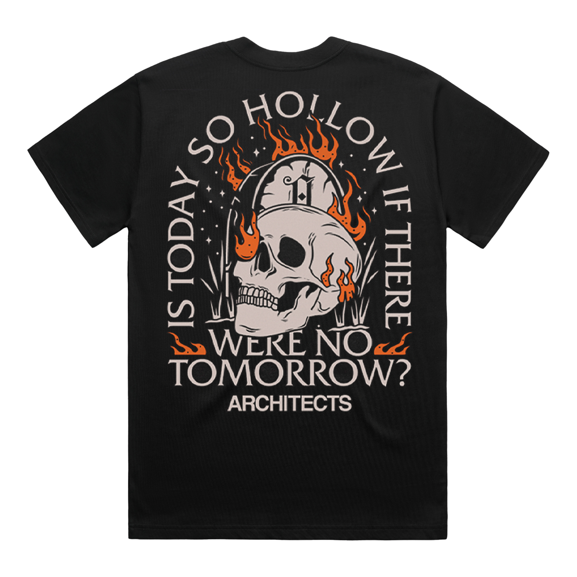 architects-blackhole-no-tomorrow-t-shirt-schwarz-baumwolle image 2