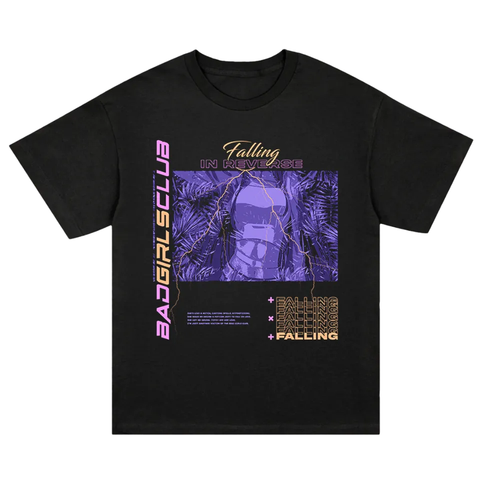 falling-in-reverse-bad-girls-club-tee-t-shirt-baumwolle image 1
