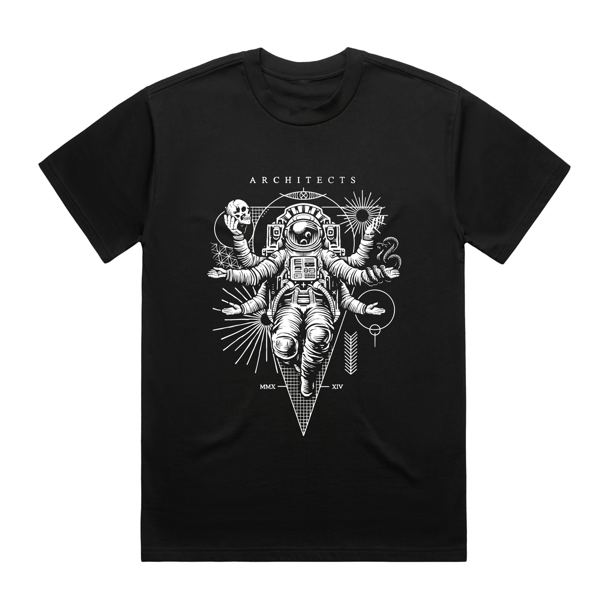architects-astronaut-black-t-shirt-schwarz-regular-fit-baumwolle image 1