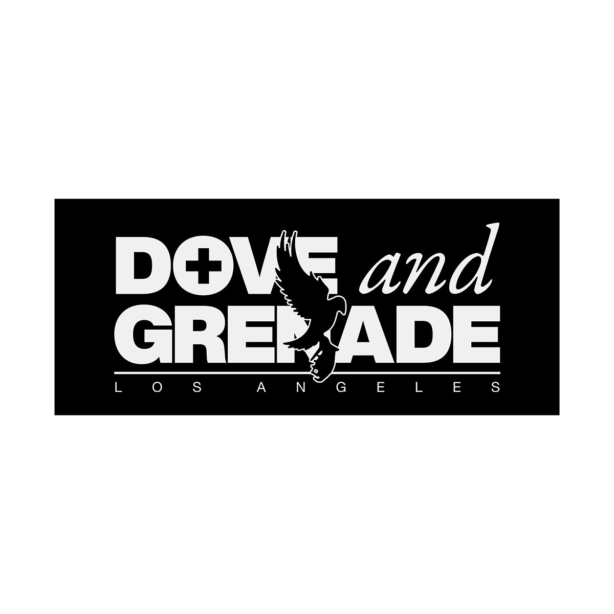 hollywood-undead-stickers-dove-grenade-bumper-sticker-schwarz-18x8-cm image 1