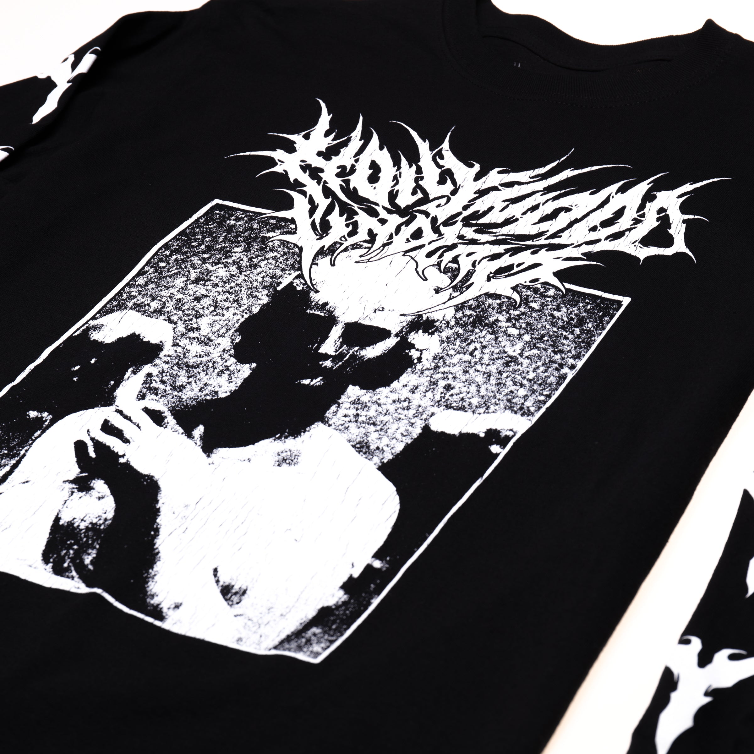 hollywood-undead-crying-statue-longsleeve-schwarz-baumwolle image 2