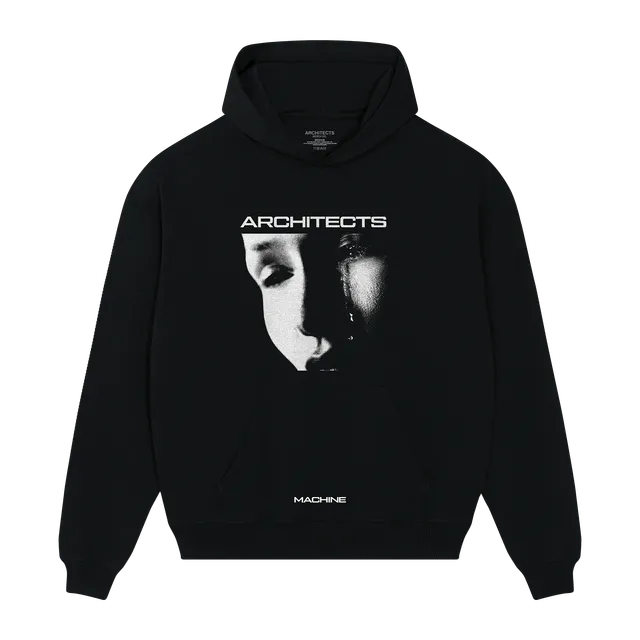 architects-machine-hoodie-schwarz-kapuzenpullover-100-baumwolle image 1