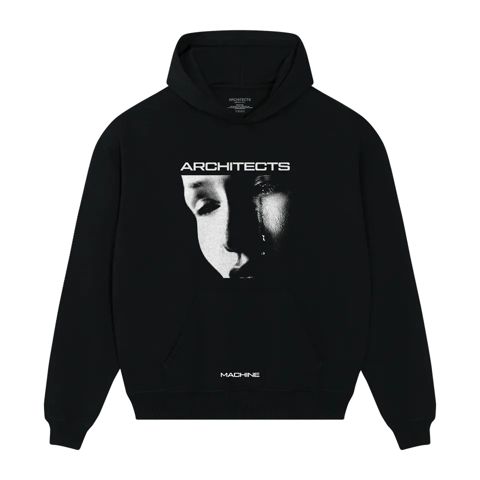 architects-machine-hoodie-schwarz-kapuzenpullover-100-baumwolle image 1
