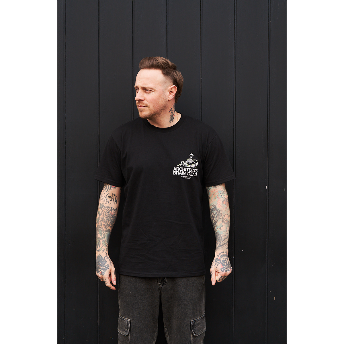 architects-bury-those-heads-t-shirt-schwarz-baumwolle image 3