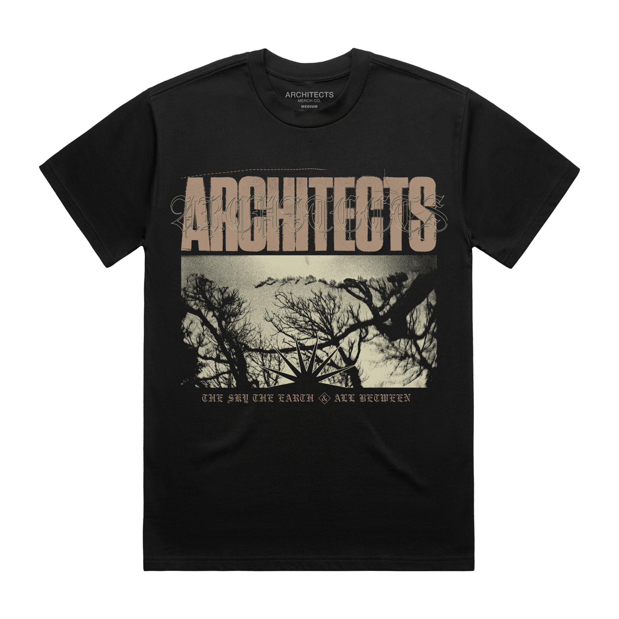 architects-the-earth-the-trees-t-shirt-schwarz-baumwolle image 1