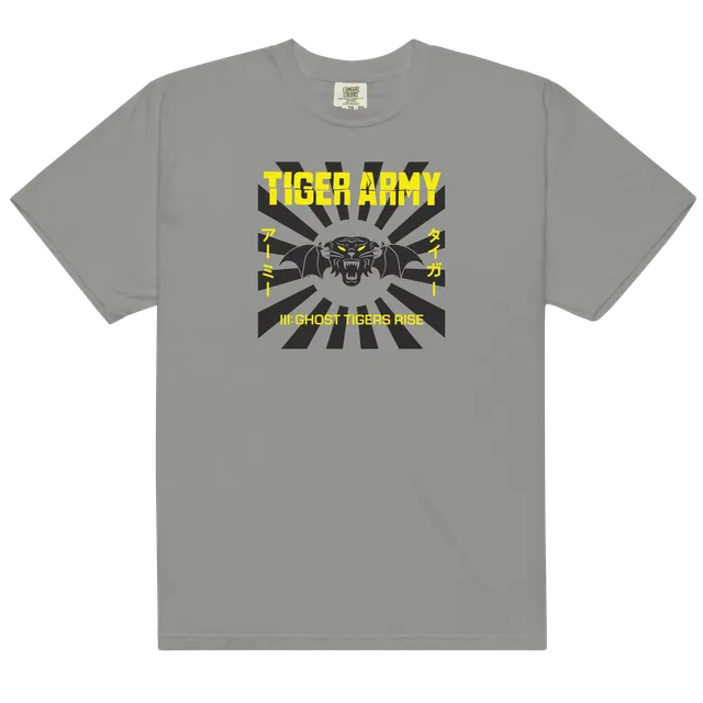 iii-ghost-tigers-rise-t-shirt-grau-baumwolle image 1