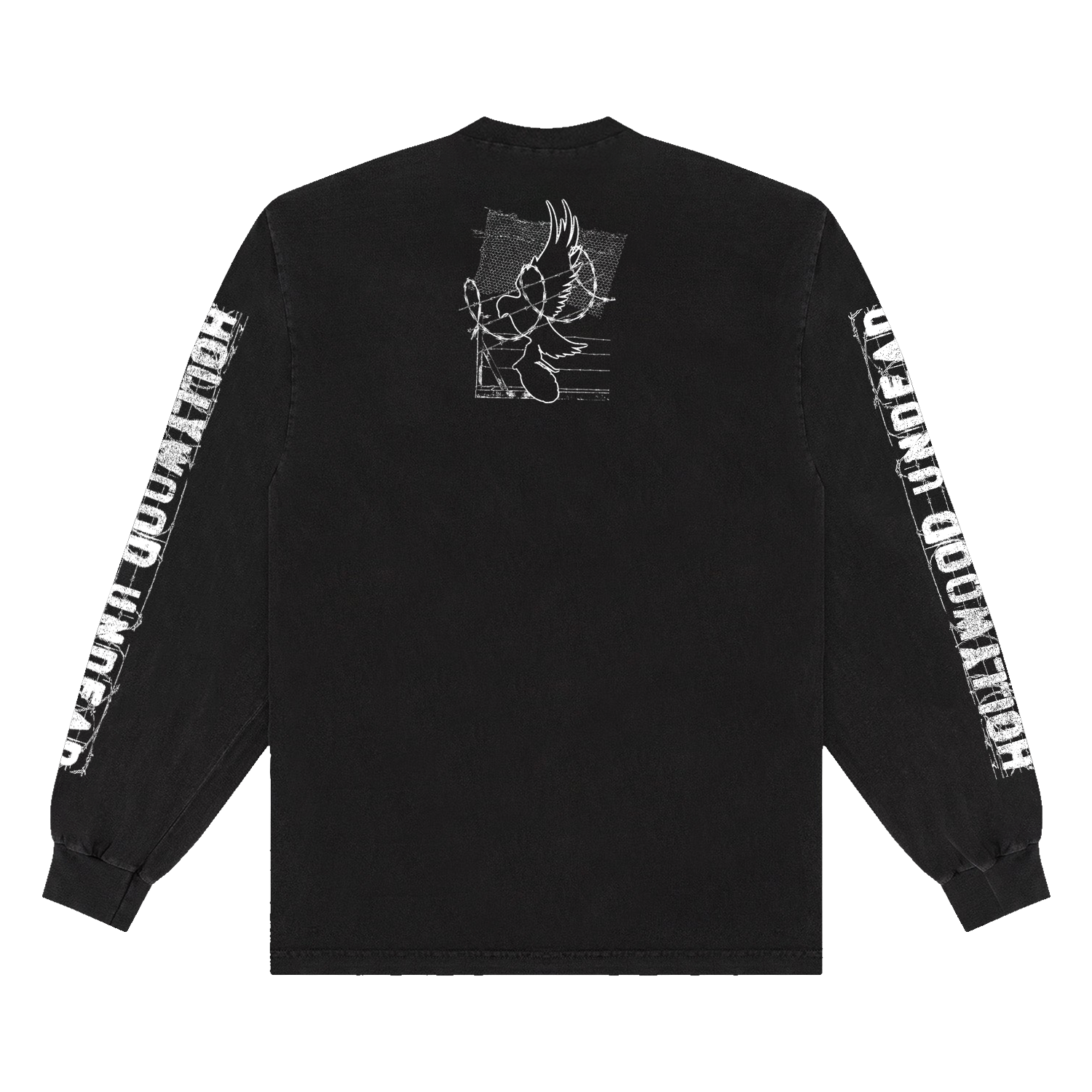 hollywood-undead-hk-collage-longsleeve-shirt-schwarz-baumwolle image 2