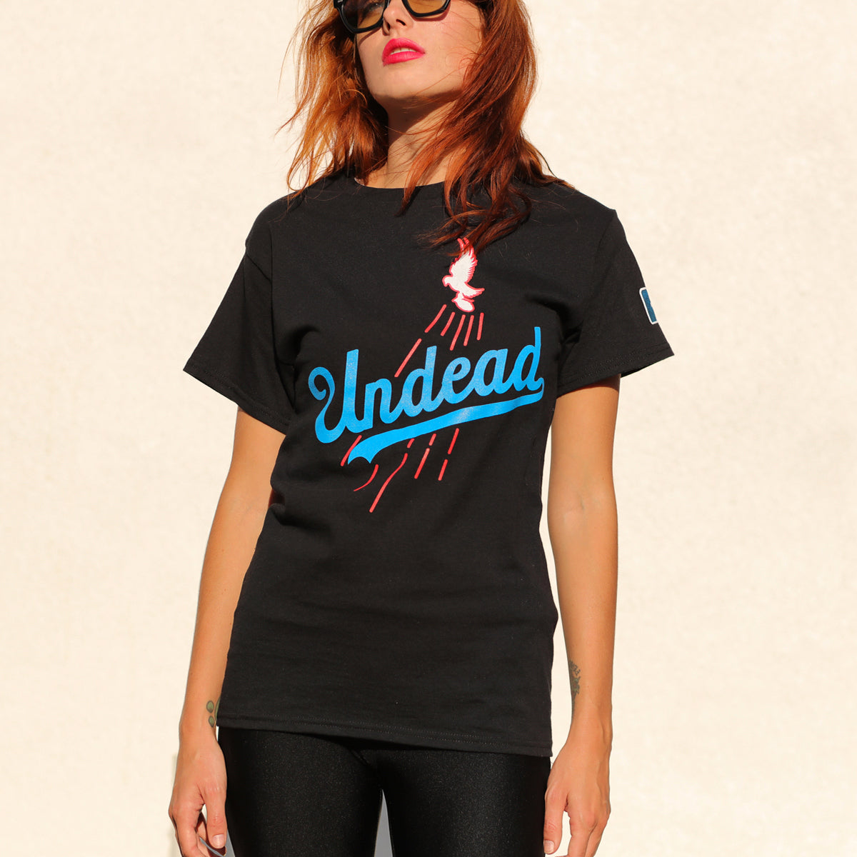 hollywood-undead-undead-baseball-t-shirt-schwarz-baumwolle image 6