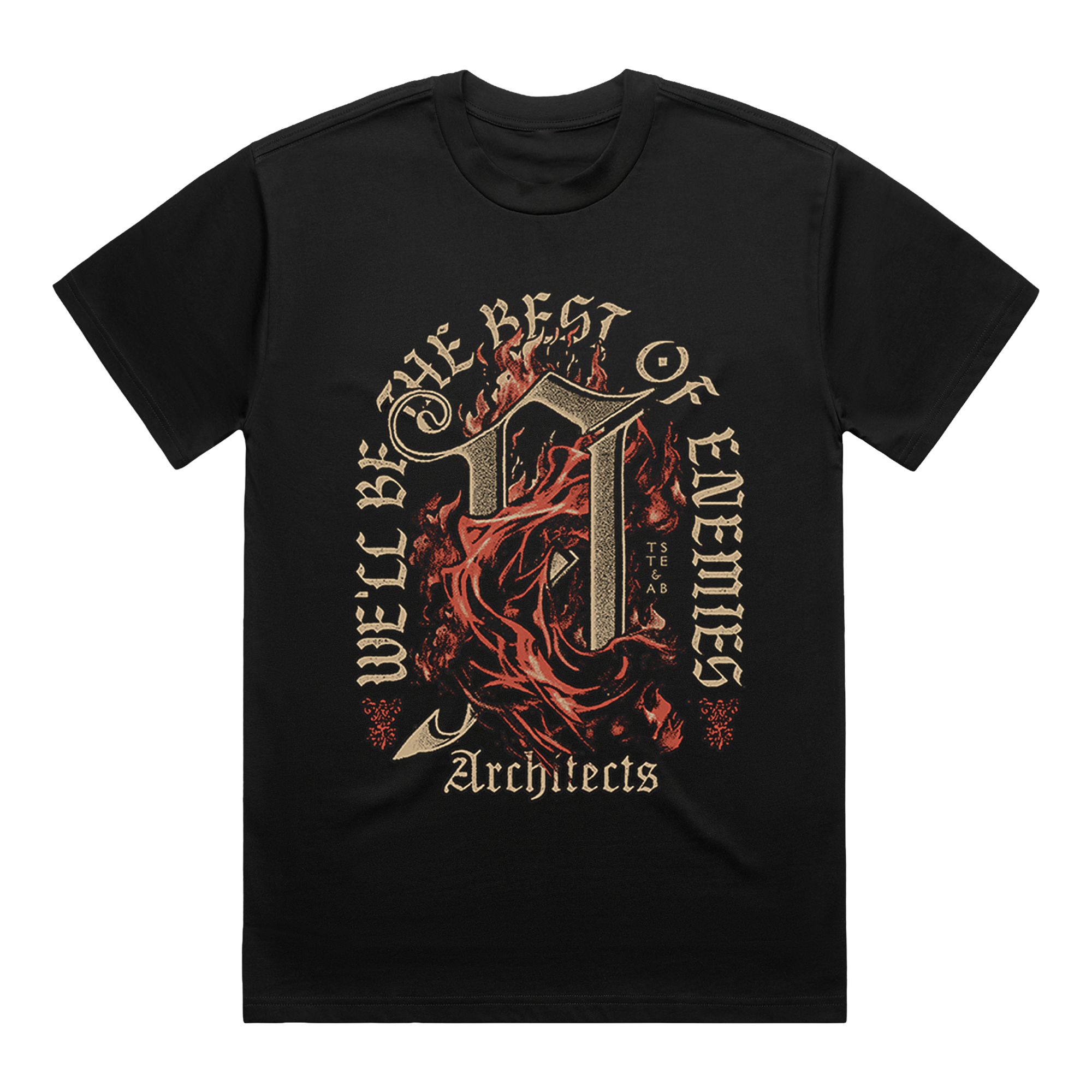 architects-best-of-enemies-t-shirt-schwarz-baumwolle image 1