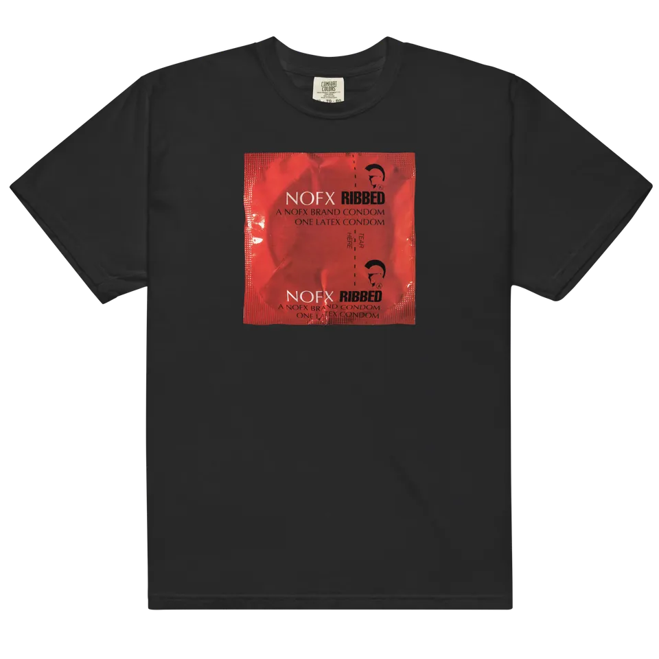 ribbed-t-shirt-black-baumwolle-kurzarm image 1