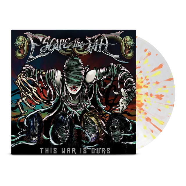 escape-the-fate-this-war-is-ours-lp-clear-splatter image 1