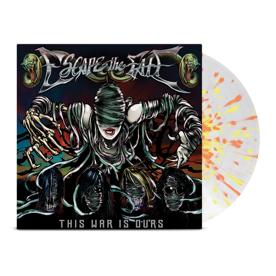 escape-the-fate-this-war-is-ours-lp-clear-splatter image 1