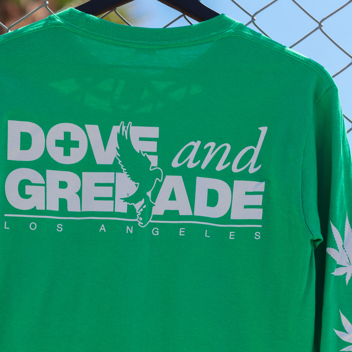 hollywood-undead-dove-grenade-logo-longsleeve-gr-n-baumwolle image 5