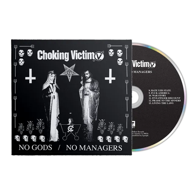 choking-victim-no-gods-no-managers-cd-ska-punk-album image 1