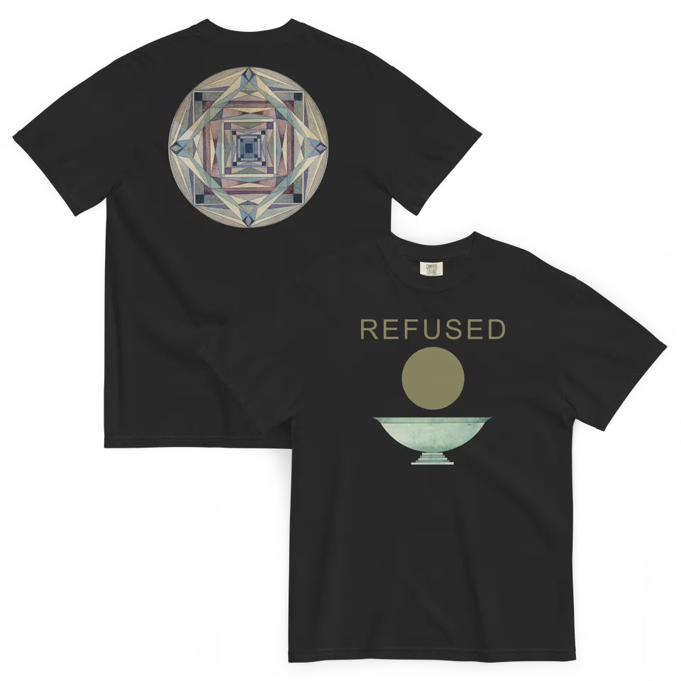 refused-chalice-t-shirt-schwarz-baumwolle-relaxed-fit image 1