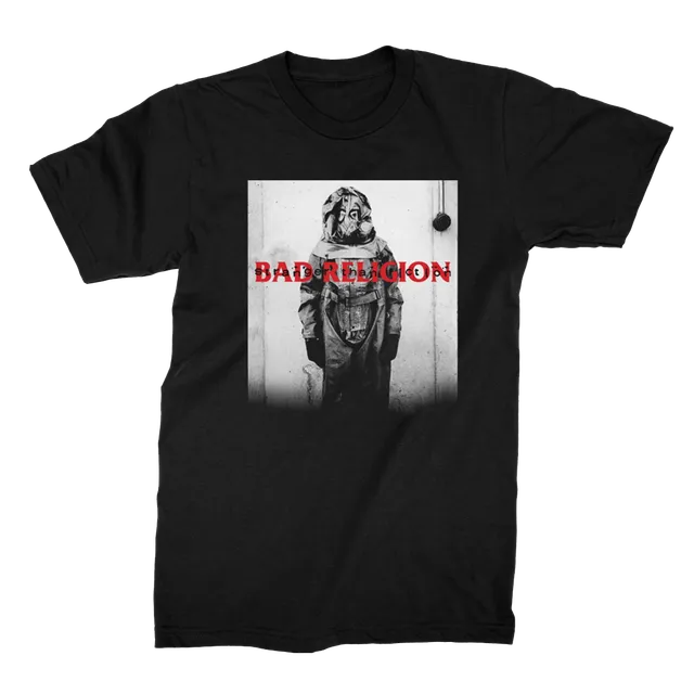 bad-religion-hazmat-t-shirt-schwarz-baumwolle-kurzarm image 1
