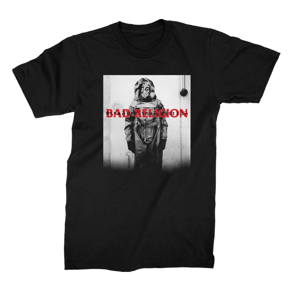 bad-religion-hazmat-t-shirt-schwarz-baumwolle-kurzarm image 1
