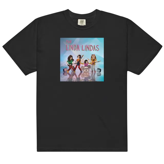 growing-up-t-shirt-schwarz-baumwolle-relaxed-fit-bandshirt image 1