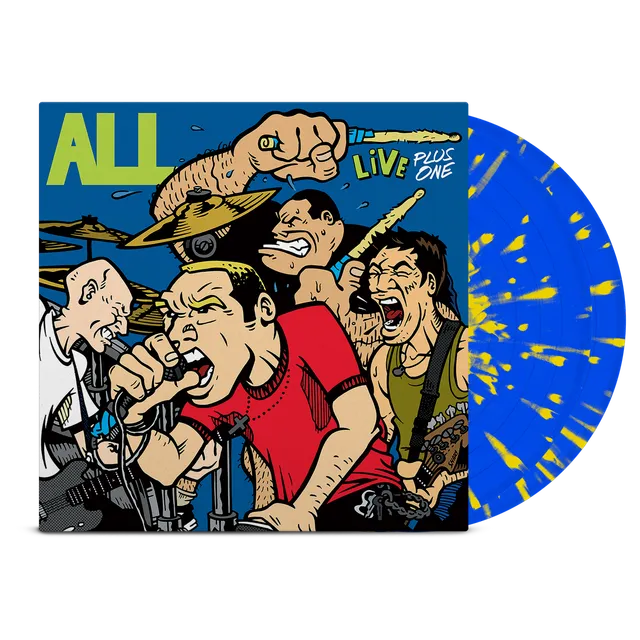 all-descendents-live-plus-one-2xlp-splatter-vinyl image 1