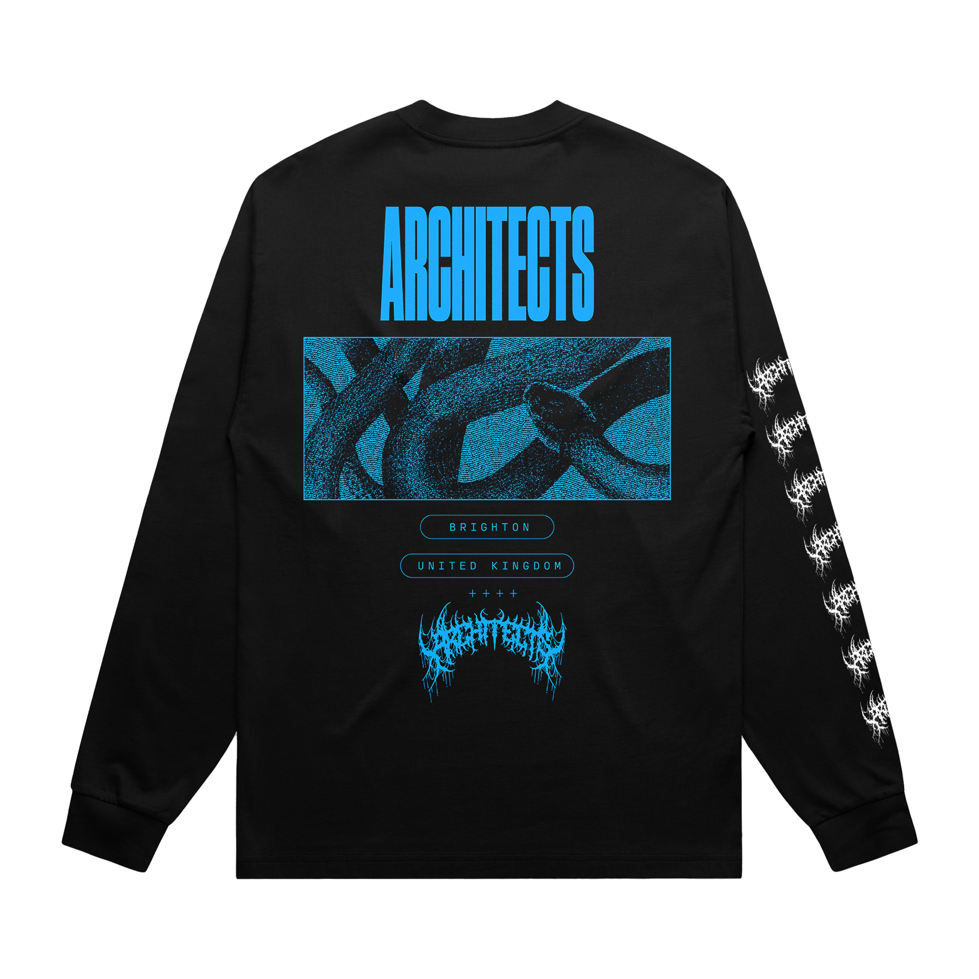 architects-wolf-longsleeve-schwarz-kammgarn image 2