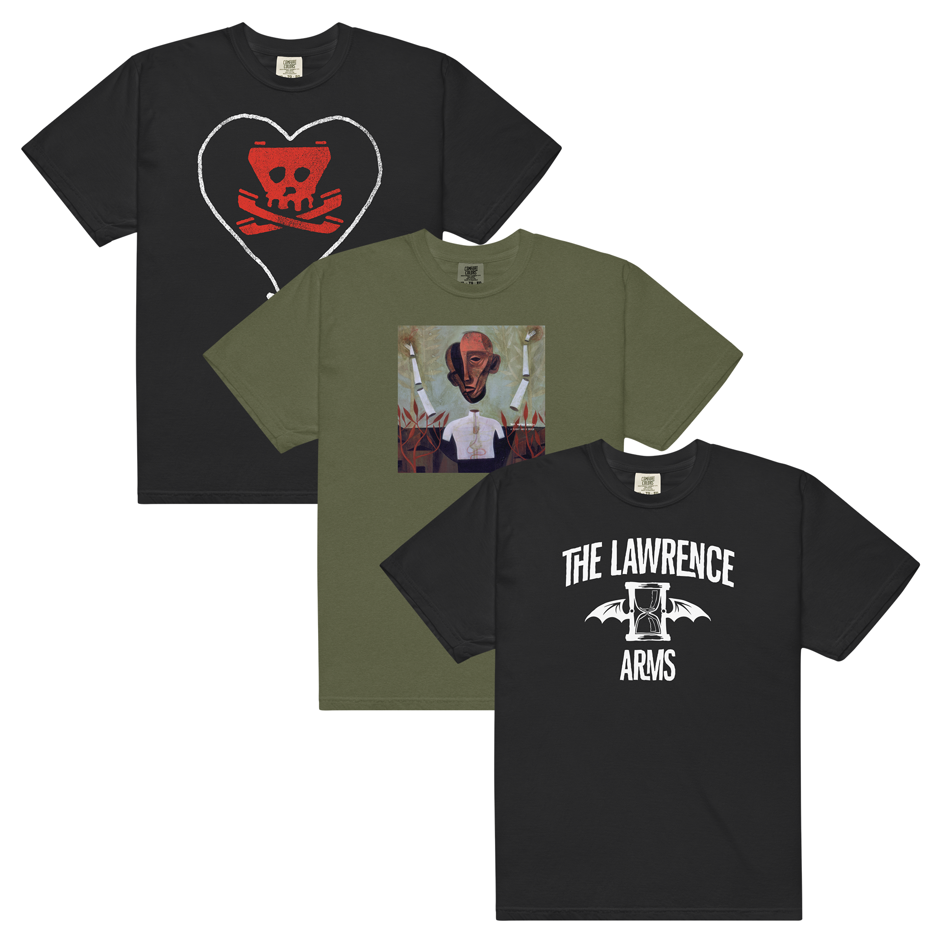 epitaph-records-t-shirt-bundle-3er-schwarz-punk-3-st-ck image 1