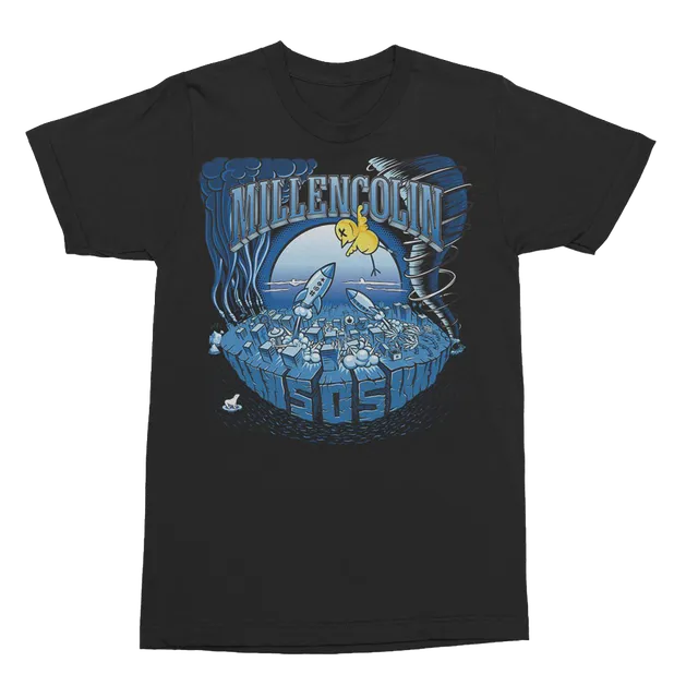 millencolin-sos-t-shirt-schwarz-100-baumwolle image 1