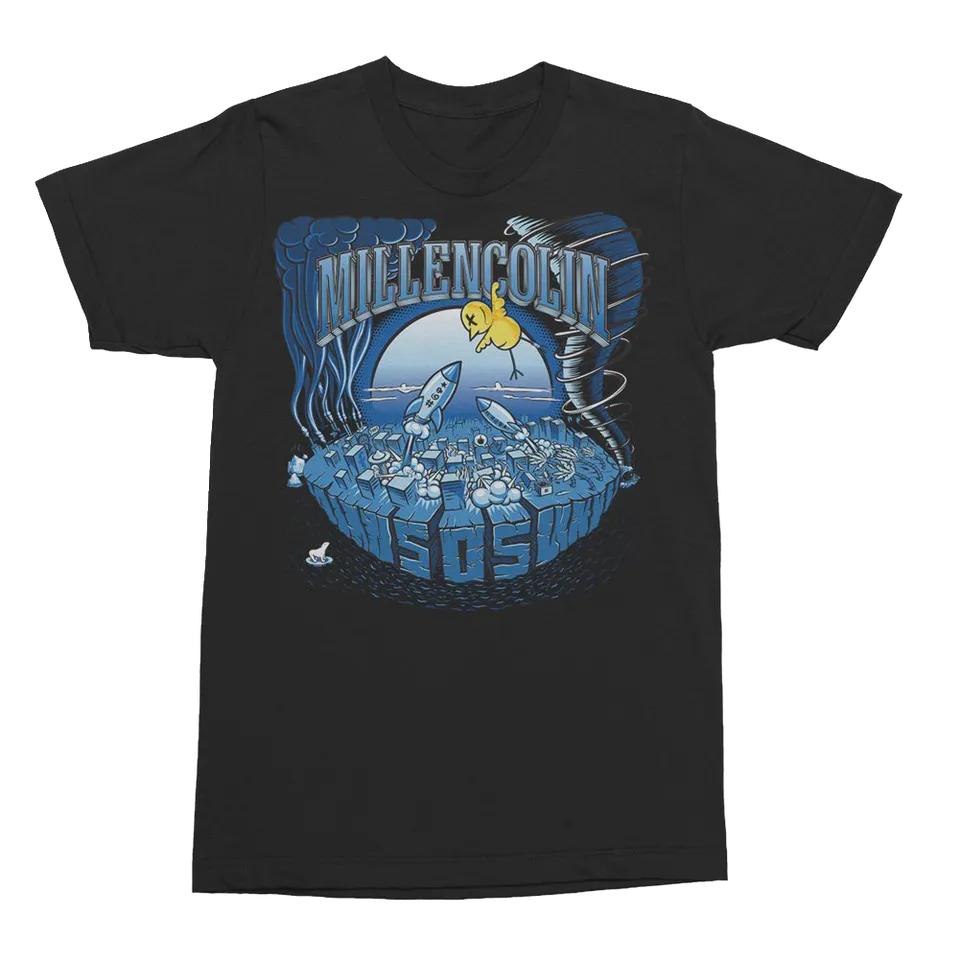 millencolin-sos-t-shirt-schwarz-100-baumwolle image 1