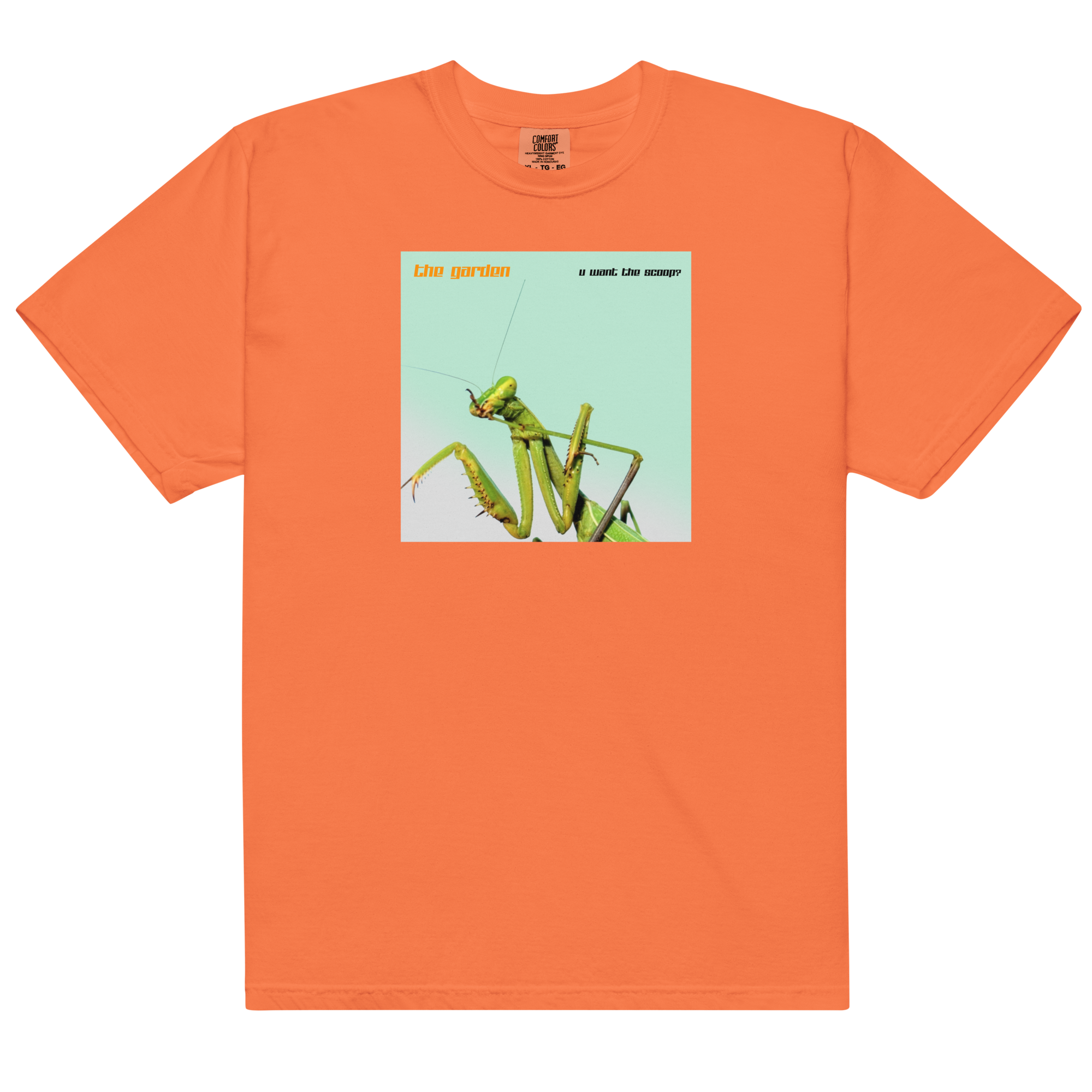 epitaph-u-want-the-scoop-t-shirt-orange-baumwolle image 1