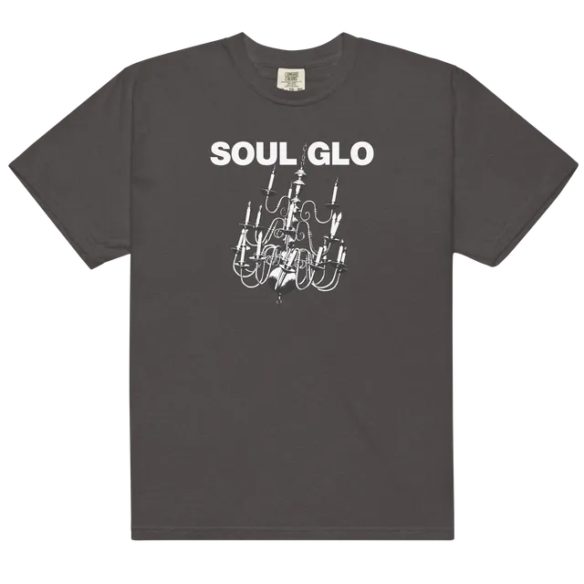 soul-glo-chandelier-t-shirt-dunkelgrau-baumwolle image 1