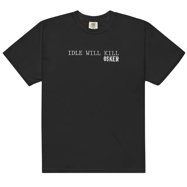 epitaph-idle-will-kill-t-shirt-schwarz-ringspun-baumwolle image 1