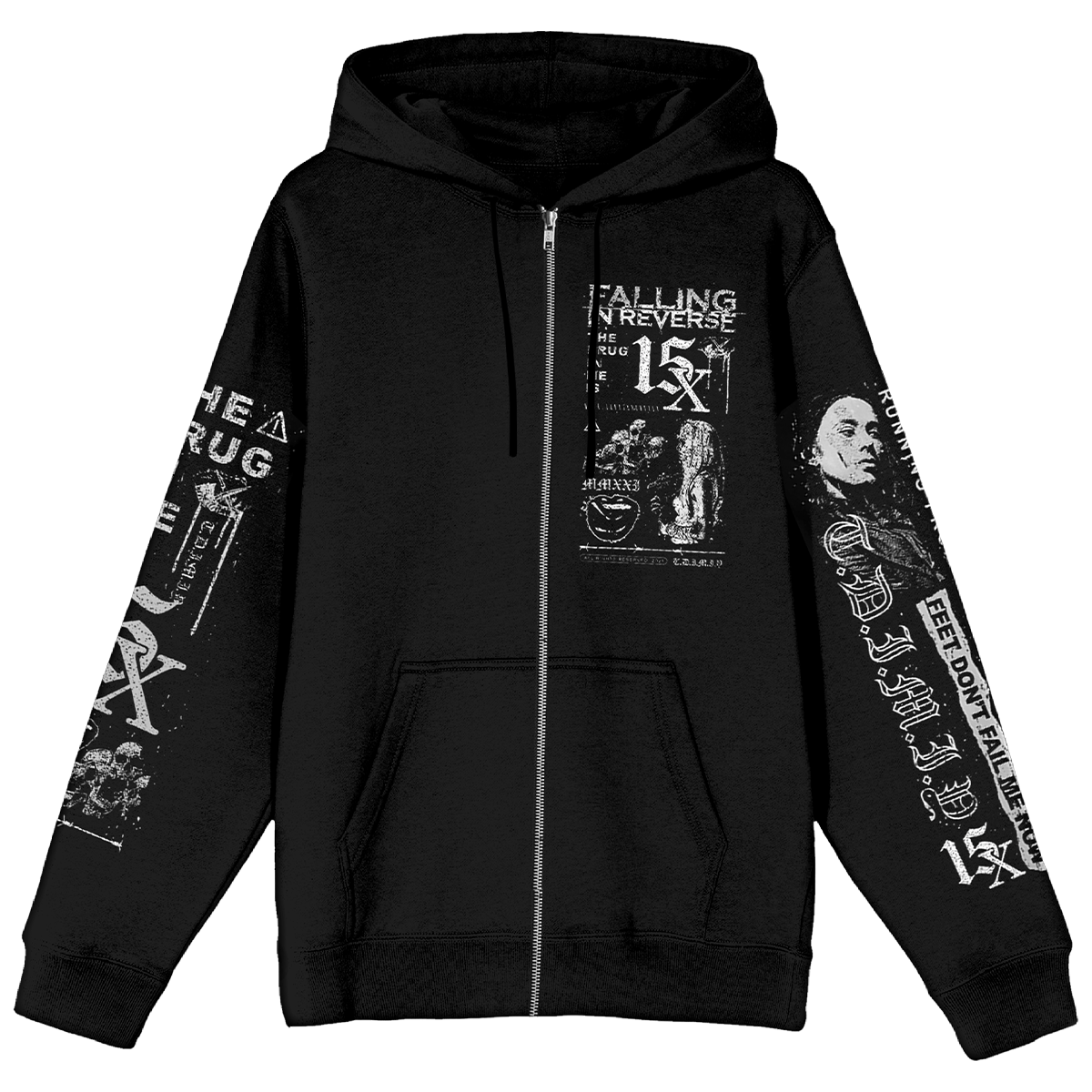 falling-in-reverse-the-drug-in-me-15-hoodie-zip-baumwolle image 2