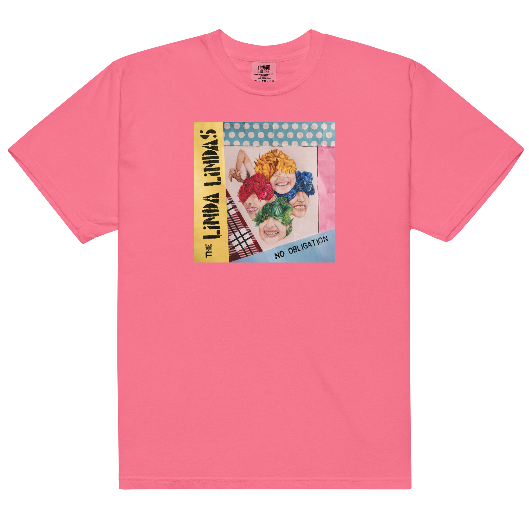 the-linda-lindas-no-obligation-t-shirt-pink-baumwolle image 1