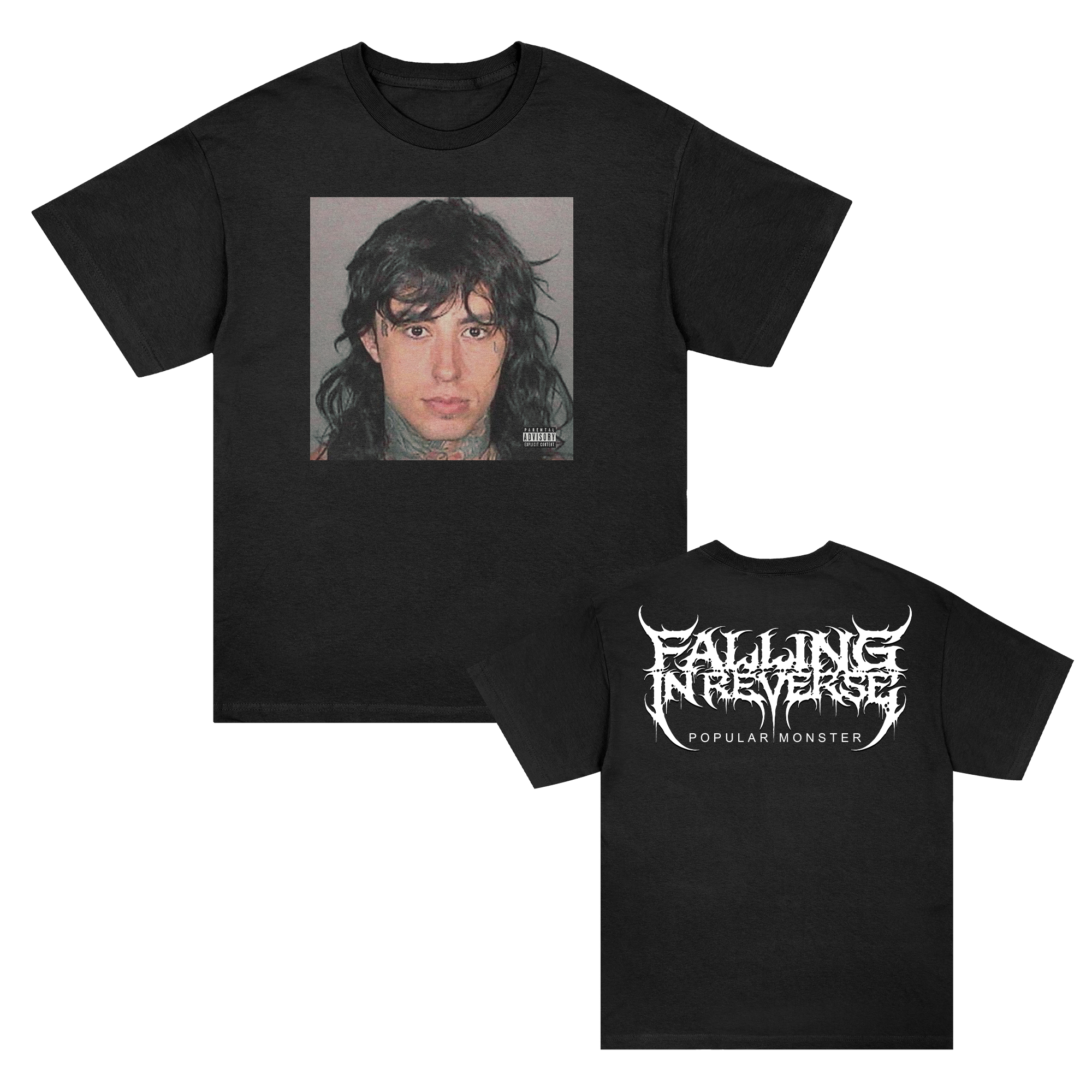 falling-in-reverse-popular-monster-t-shirt-schwarz image 1