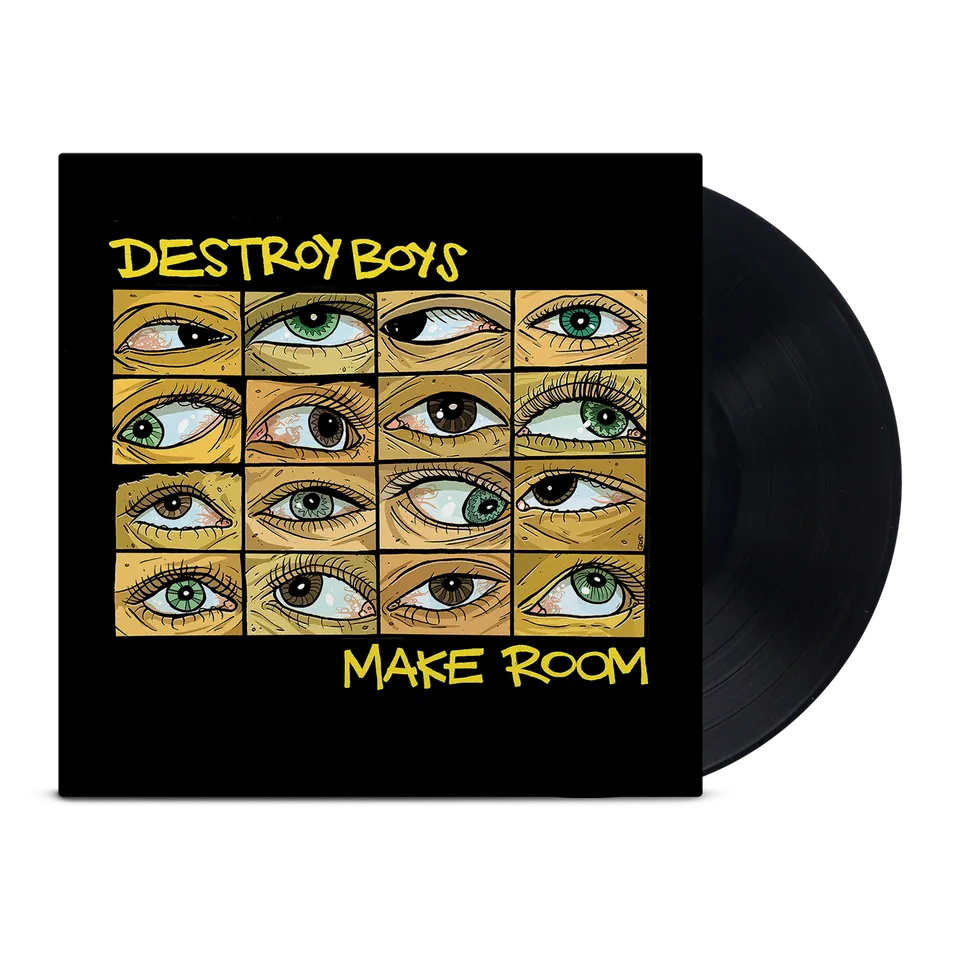 destroy-boys-make-room-lp-schwarzes-vinyl-punk-rock image 1