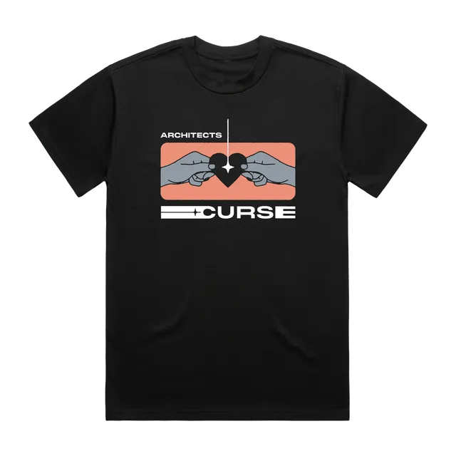 architects-curse-heart-t-shirt-schwarz-baumwolle-unisex image 1
