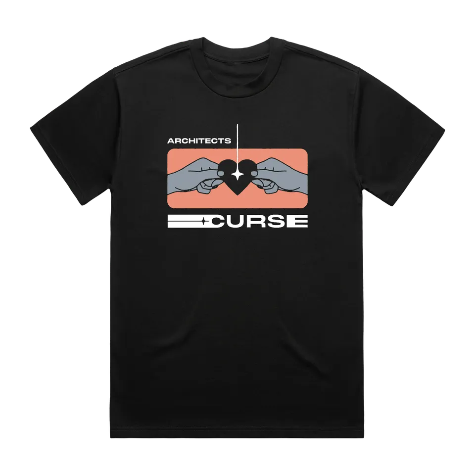 architects-curse-heart-t-shirt-schwarz-baumwolle-unisex image 1