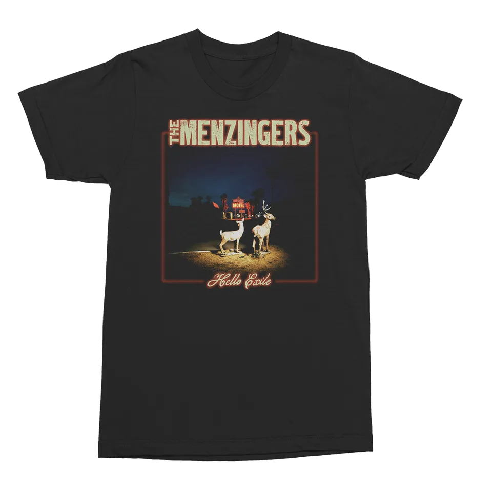 menzingers-hello-exile-cover-t-shirt-schwarz-baumwolle image 1